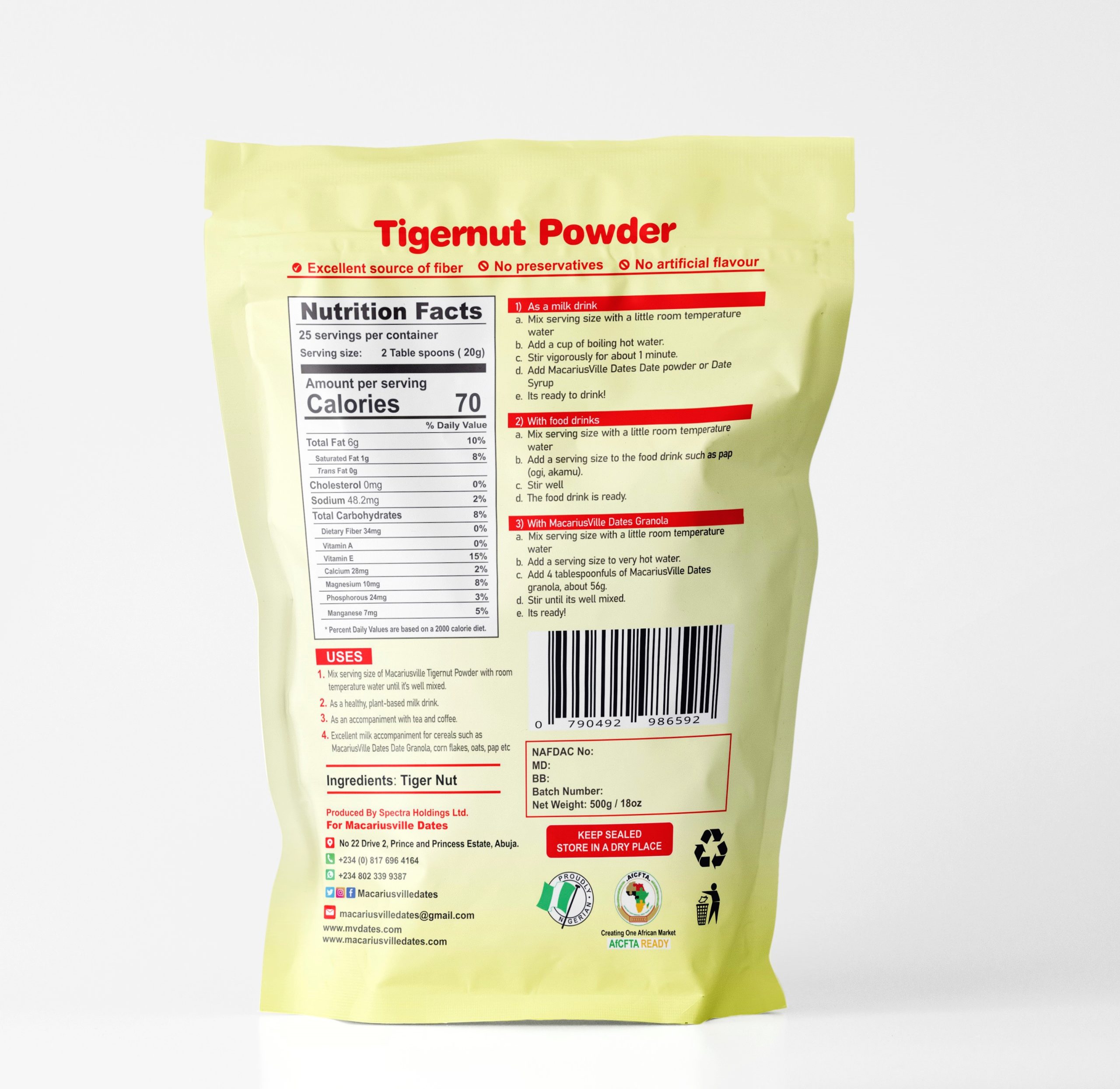Tigernut Powder - Image 2