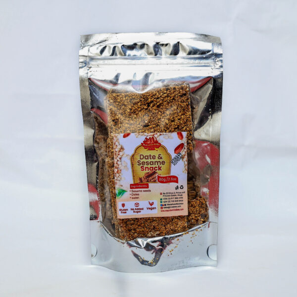 Date and Sesame seed snack
